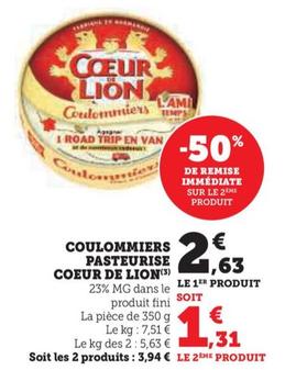 Coulommiers Pasteurise