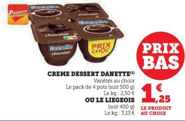 Creme Dessert Danette Ou Le Liegeois