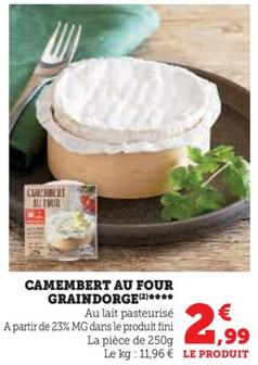 Camembert Au Four Graindorge