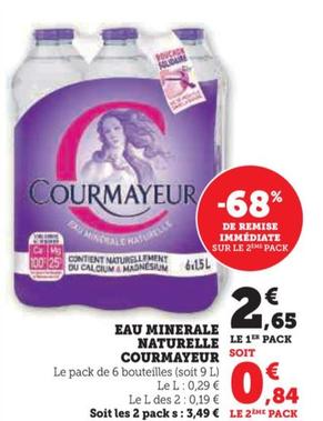 Courmayeur - Eau Minerale Naturelle