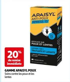 Apaisyl - Gamme Poux