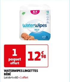 Waterwipes - Lingettes Bebe