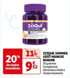 Zzzquil - Sommeil Gout Mangue Banane