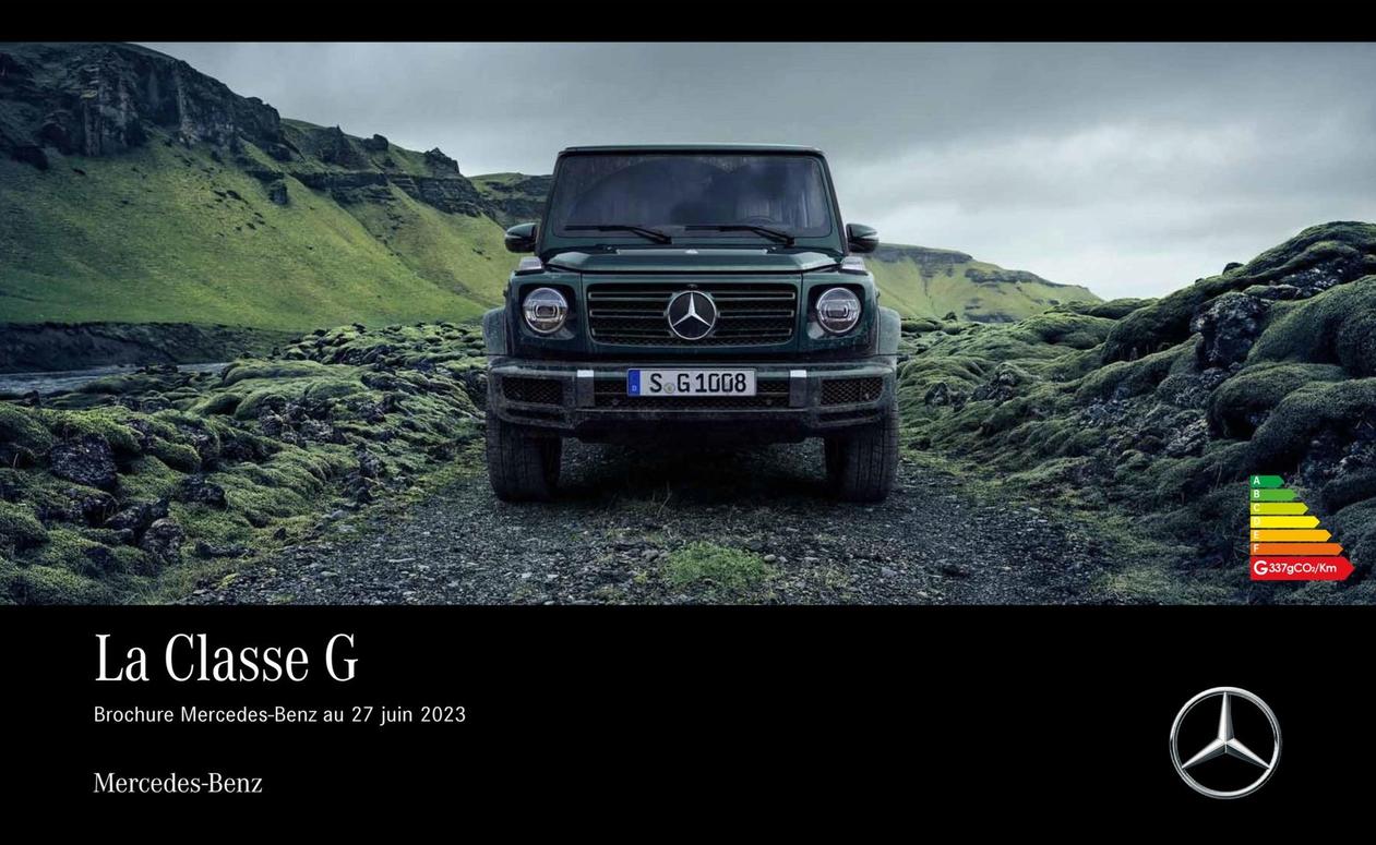 Mercedes- Benz - La Classe G