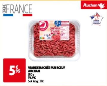 Auchan - Viande Hachee Pur Boeuf