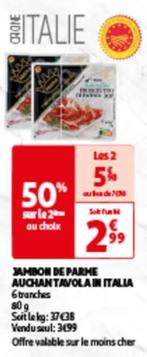 Auchan - Jambon De Parme Tavola In Italia