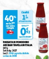 auchan - passata di pomodoro tavola in italia