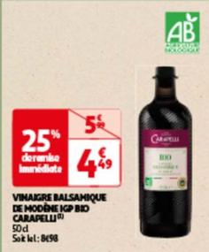 Vinaigre Balsamique De Modene Igp