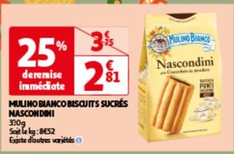 Mulino Bianco - Biscuits Sucrés Nascondini