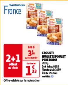 Crousti Nuggets Poulet