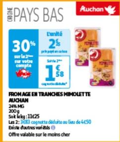 Auchan - Fromage En Tranches Himolette Auchan