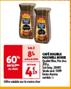 cafe soluble