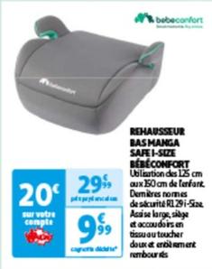 Bebe Confort - Rehausseur Basmanga Safe I-size