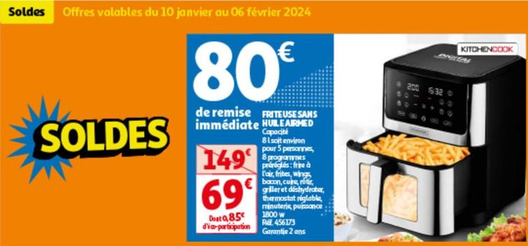 Kitchencook - Friteuse Sans Huile Airmed