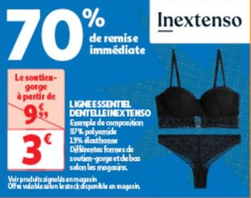 Inextenso - Ligne Essentiel Dentelle