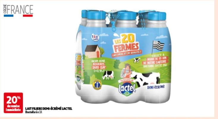 Lait Filiere Demi-ecreme