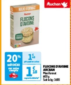 Auchan - Flocons D'avoine