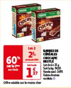 Barres De Cereales Chocapic