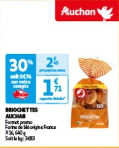 Auchan - Briochettes