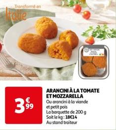 L'italie Des Saveurs - Arancini À La Tomate Et Mozzarella