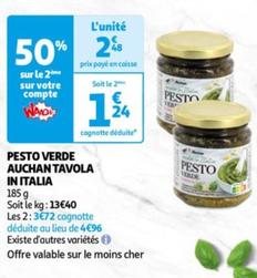 Auchan - Pesto Verde Tavola In Italia