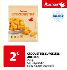 Auchan - Croquettes Surgelées