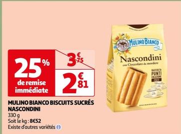 Mulino Bianco - Biscuits Sucrés Nascondini