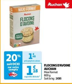 Auchan - Flocons D'avoine