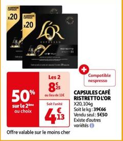 Capsules Café Ristretto