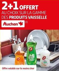 Auchan - Sur La Gamme Des Produits Vaisselle