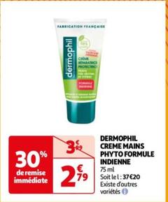 Dermophil - Creme Mains Phyto Formule Indienne