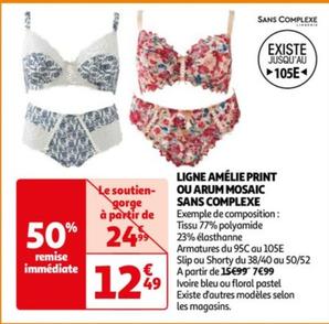 Sans Complexe - Ligne Amélie Print Ou Arum Mosaic