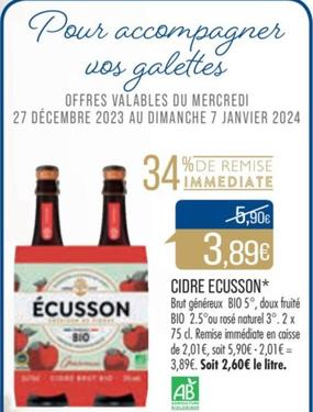 Ecusson - Cidre