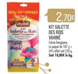 Vahiné - Kit Galette Des Rois