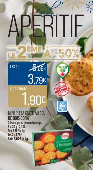 Mini Pizza Cuite Au Feu De Bois