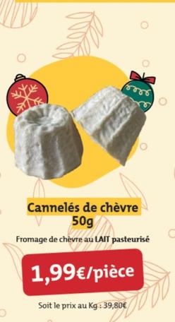 Canneles De Chevre