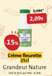 Grandeur Nature - Crème Fleurette