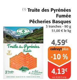 Pecheries Basques - Truite Des Pyrénées Fumée