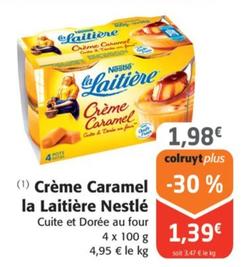 Crème Caramel La Laitière