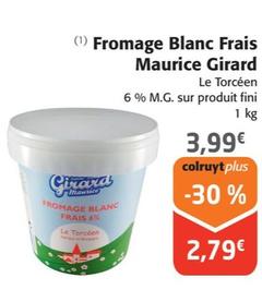Maurice Girard - Fromage Blanc Frais