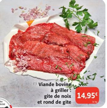 Viande Bovine À Griller: Gite De Noix Et Rond De Gite