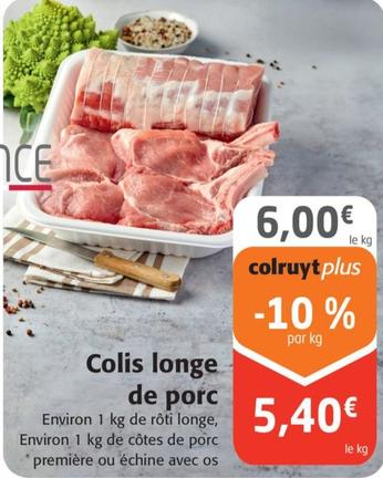 Colis Longe De Porc