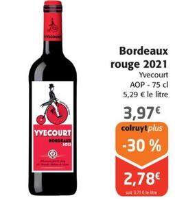 Bordeaux Rouge 2021