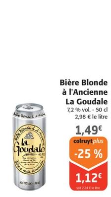 Bière Blonde À L'ancienne