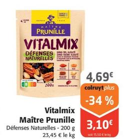 maître prunille - vitalmix