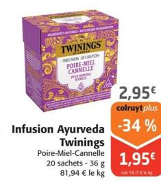 twinings - infusion ayurveda