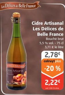 Cidre Artisanal Les Délices