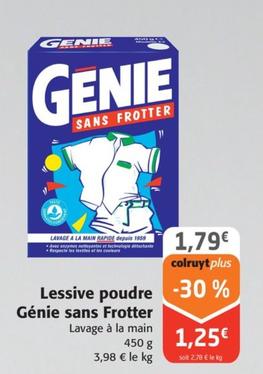 Génie Sans Frotter - Lessive Poudre