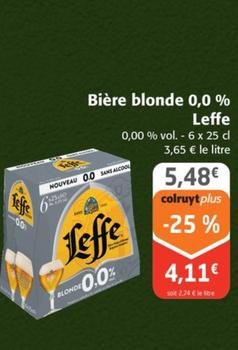 Biere Blonde 0,0 %