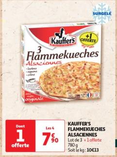 Kauffer's - Flammekueches Alsaciennes